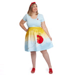 Stitch Shoppe Winnie the Pooh Sandy Skirt Full Length Front Model View