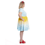 Stitch Shoppe Winnie the Pooh Sandy Skirt Full Length Side Model View