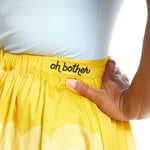 Stitch Shoppe Winnie the Pooh Sandy Skirt Closeup Waist Detail View