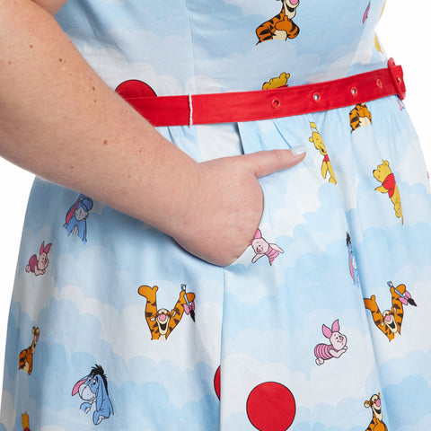 Stitch Shoppe Winnie the Pooh Laci Dress Closeup Pocket View