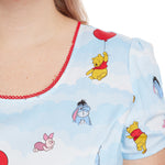 Stitch Shoppe Winnie the Pooh Laci Dress Closeup Neckline View