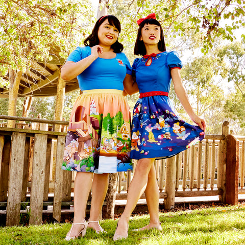 Stitch Shoppe Snow White Lauren Dress Lifestyle View