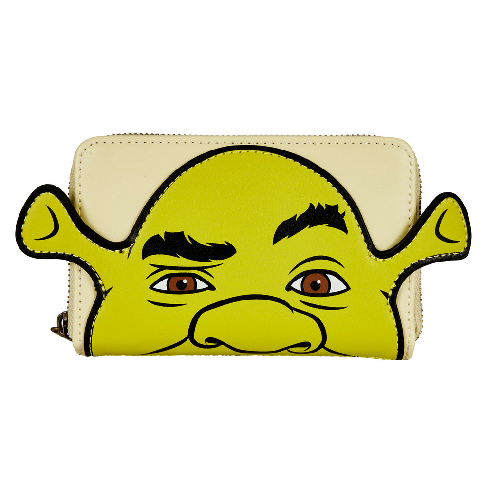 Exclusive - Shrek Cosplay Zip Around Wallet Front View-zoom