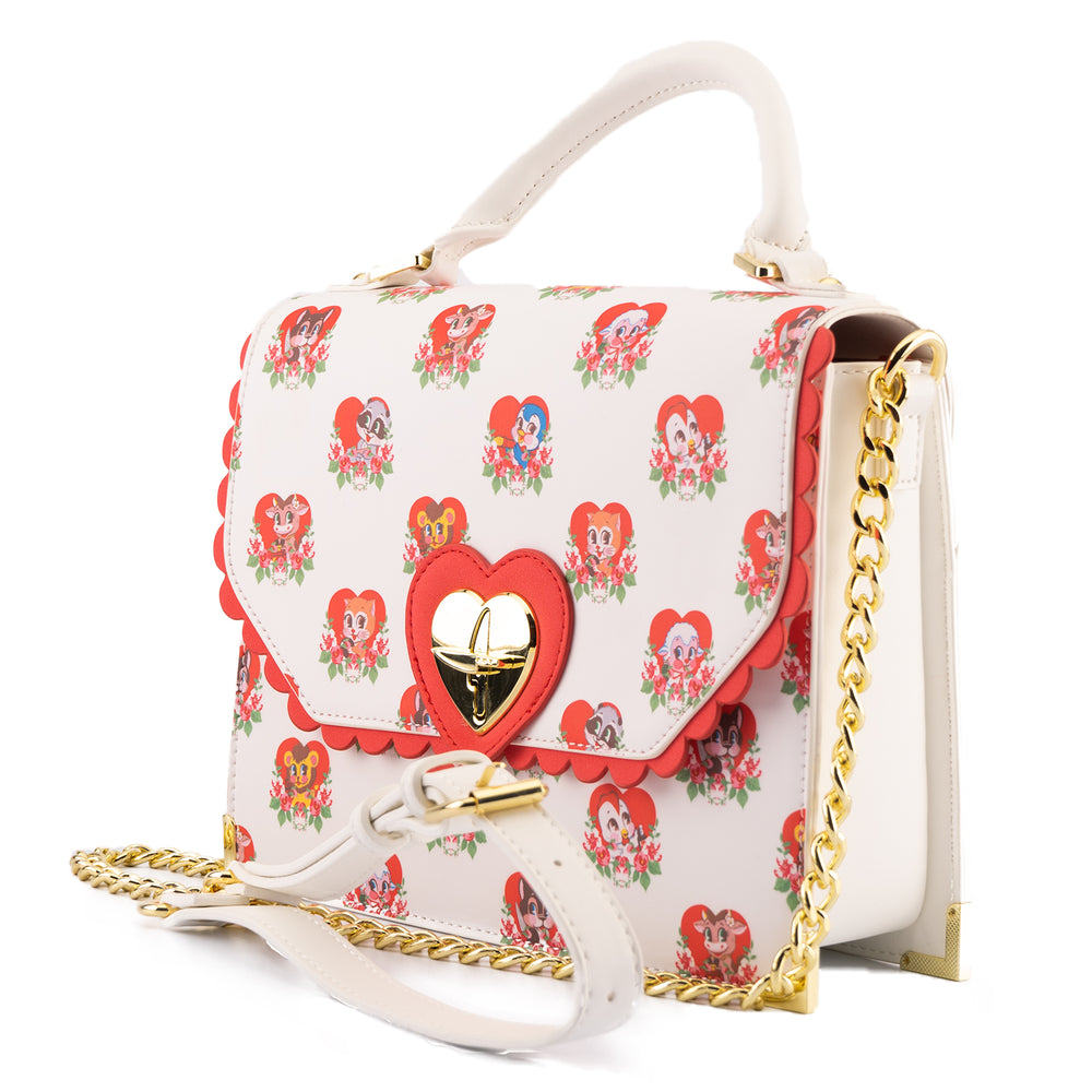 Funko by Loungefly Villainous Valentines Crossbody Bag Back View Side View-zoom