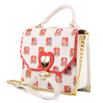 Funko by Loungefly Villainous Valentines Crossbody Bag Back View Side View