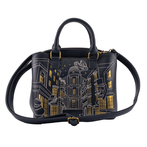 Harry Potter Diagon Alley Crossbody Bag Front View