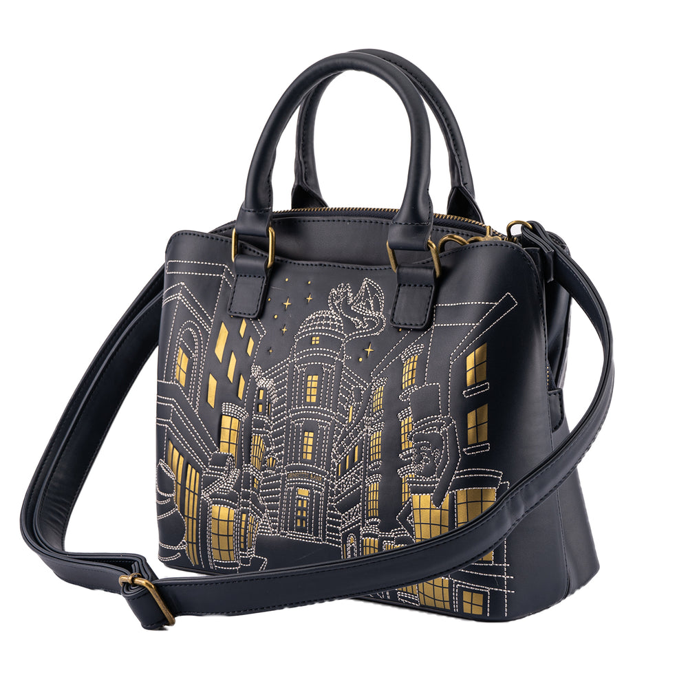 Harry Potter Diagon Alley Crossbody Bag Side View-zoom