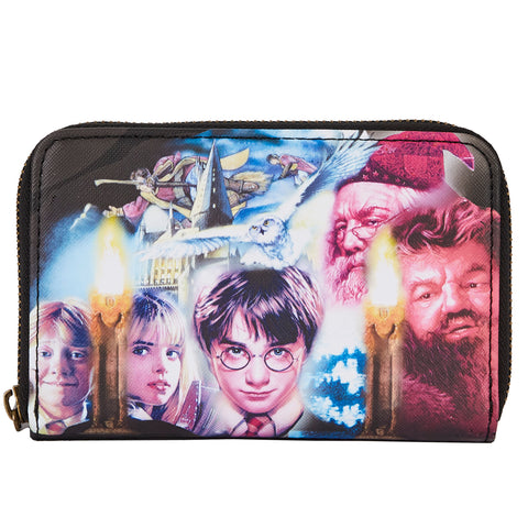 Harry Potter and the Sorcerer’s Stone Zip Around Wallet Front View