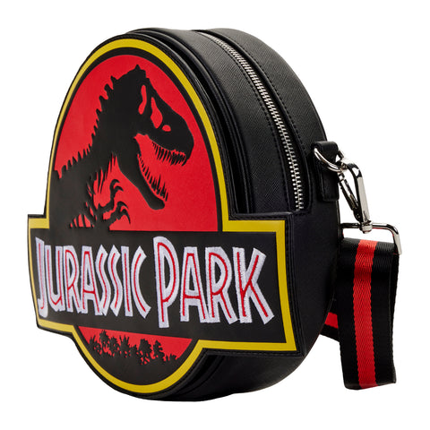 Jurassic Park Logo Crossbody Bag Side View