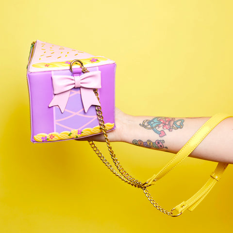 Tangled Rapunzel Cake Cosplay Crossbody Bag Lifestyle View