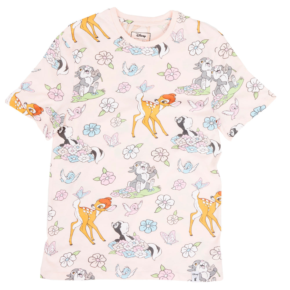 Bambi Spring Time Tee Front Flat View-zoom