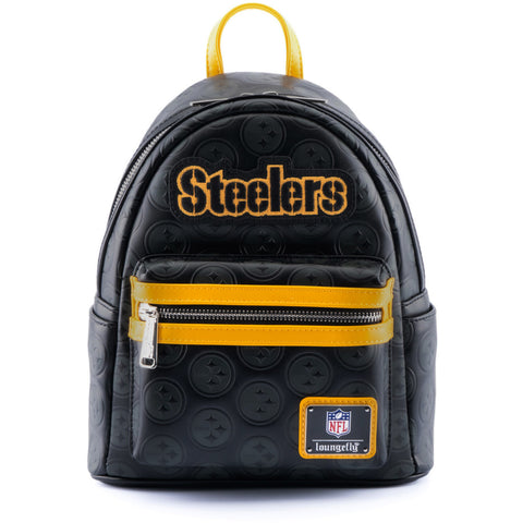 NFL Pittsburgh Steelers Logo Mini Backpack Front View