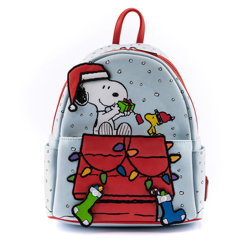 Peanuts Snoopy and Woodstock Mini Backpack Front View