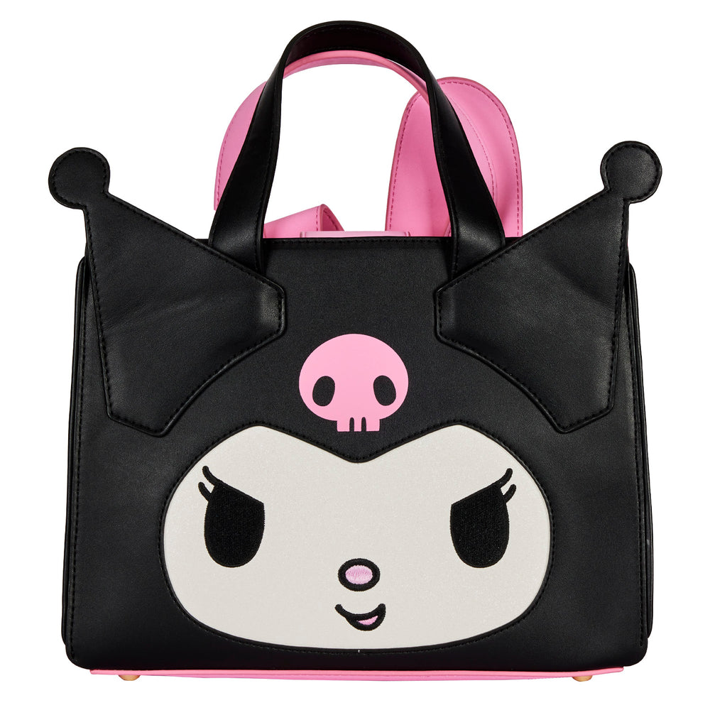 My Melody and Kuromi Reversible Crossbody Bag Back View-zoom