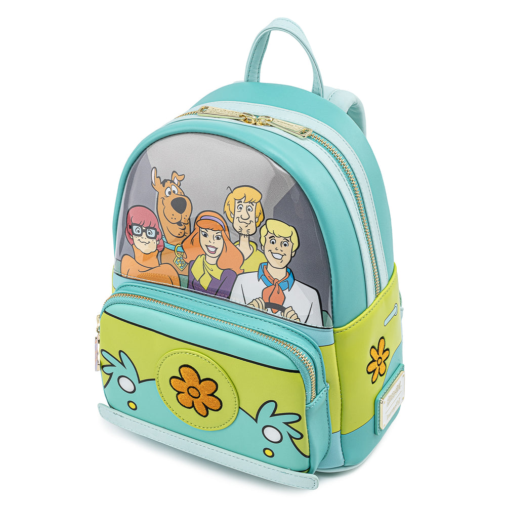 Scooby-Doo! Mystery Machine Mini Backpack Front Side View-zoom
