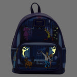 Scooby-Doo! Ghost Chase Glow in the Dark Mini Backpack Front Glow View