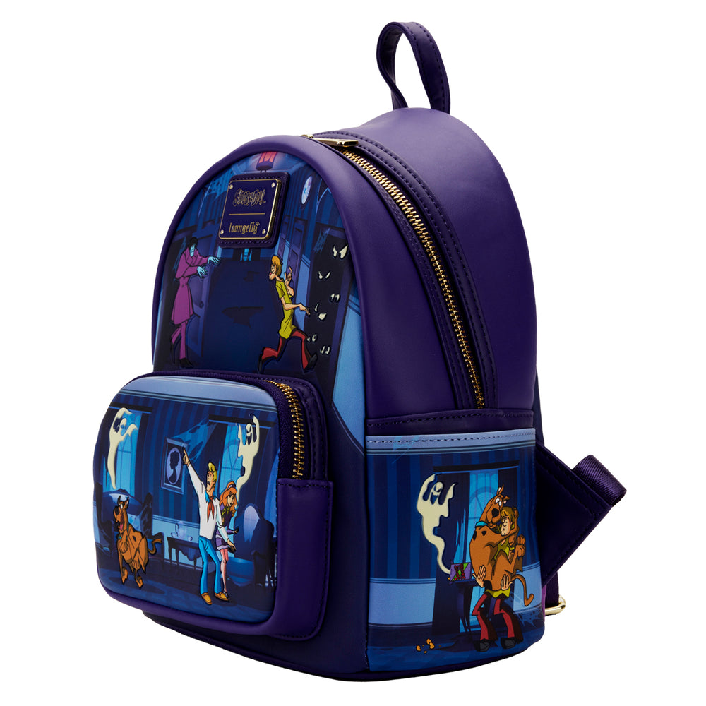 Scooby-Doo! Ghost Chase Glow in the Dark Mini Backpack Side View-zoom