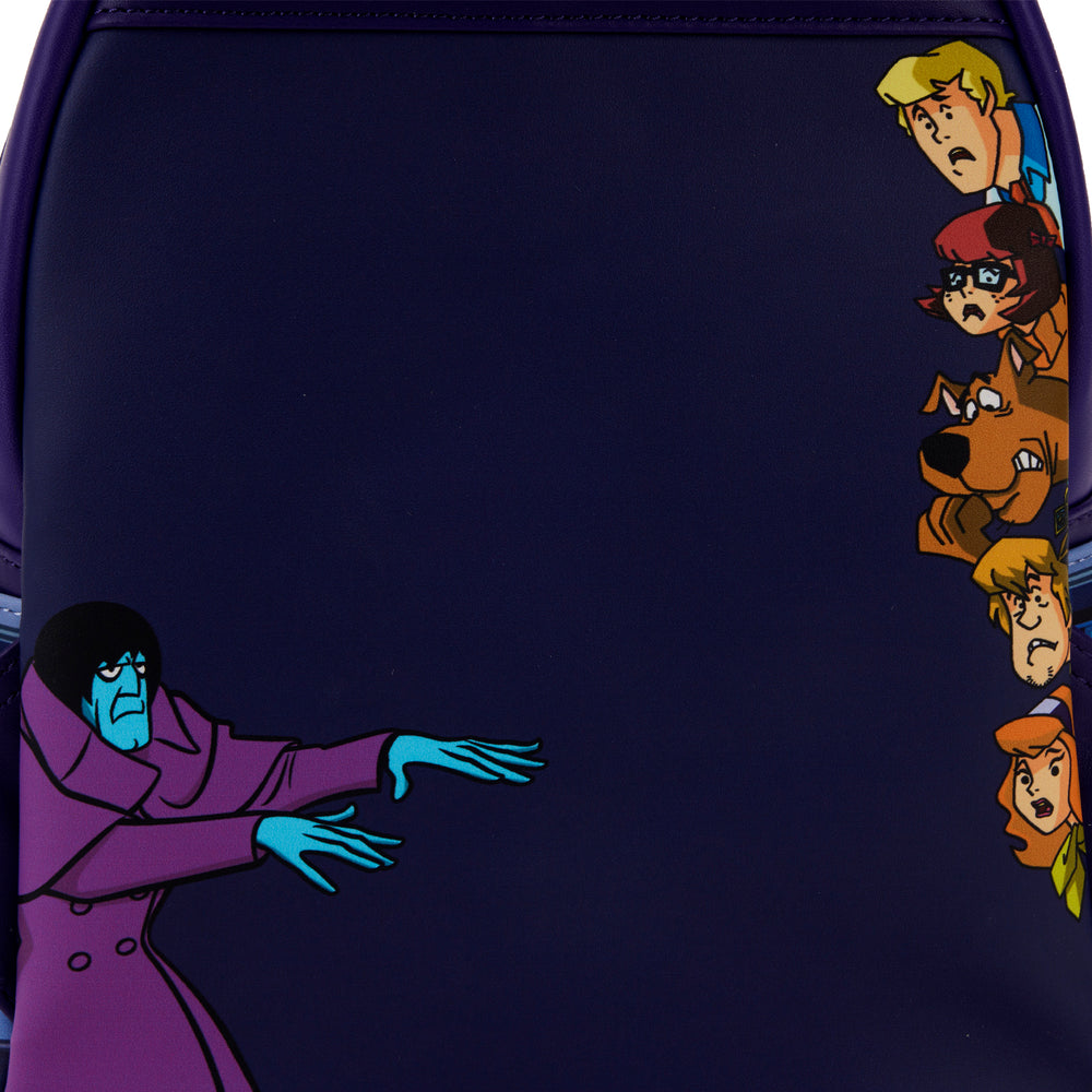 Scooby-Doo! Ghost Chase Glow in the Dark Mini Backpack Closeup Artwork View-zoom