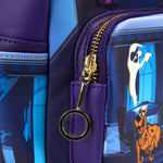 Scooby-Doo! Ghost Chase Glow in the Dark Mini Backpack Closeup Zipper Charm View