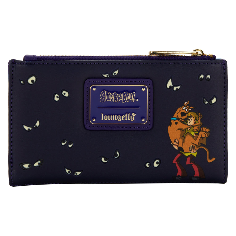 Scooby-Doo! Ghost Chase Glow in the Dark Flap Wallet Back View-zoom