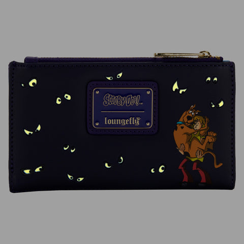 Scooby-Doo! Ghost Chase Glow in the Dark Flap Wallet Back  Glow View