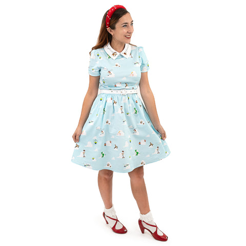 Pixar Stitch Shoppe Toy Story Friends "Gemma" Collared Dress