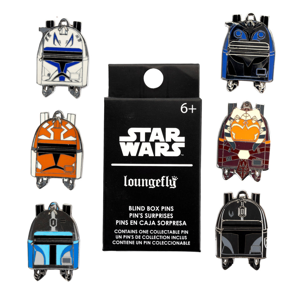 Star Wars Backpack Blind Box Pin Front View-zoom