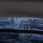 The Beatles Ticket Stubs Crossbody Bag Inside Lining View