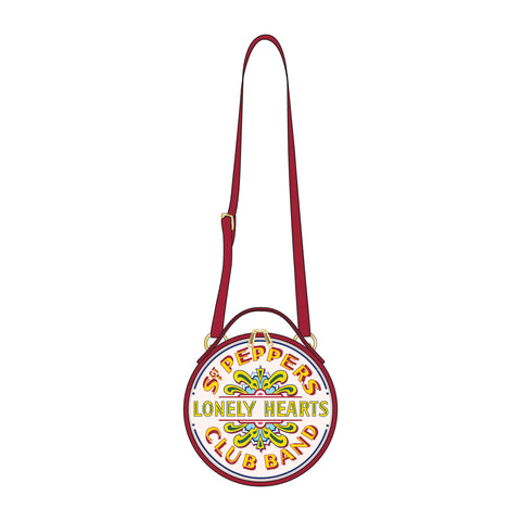 The Beatles Sgt. Pepper's Lonely Hearts Club Band Crossbody Bag Front View