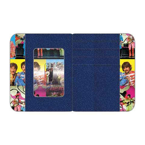 The Beatles Sgt. Pepper's Lonely Hearts Club Band Zip Around Wallet Inside View