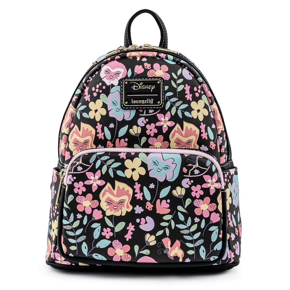 Exclusive - Disney Alice in Wonderland Floral Mini Backpack Front View-zoom