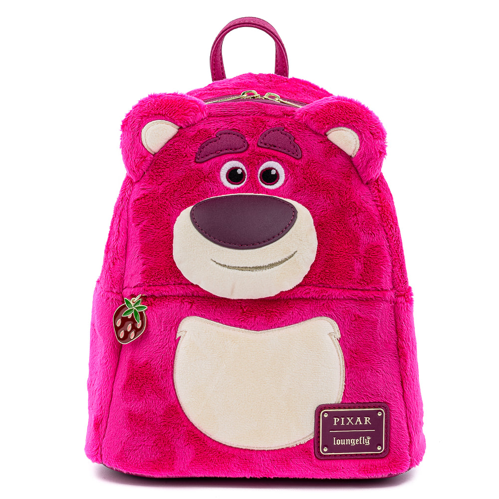 Pixar Lotso Cosplay Cosplay Plush Mini Backpack Front View-zoom