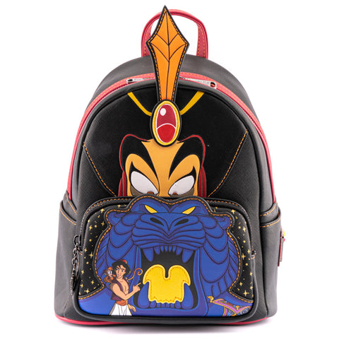 Disney Aladdin Jafar Villains Scene Mini Backpack Front View