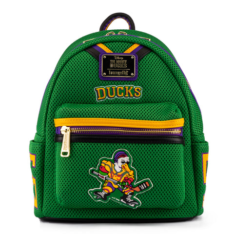 LACC 2021 Virtual Con Exclusive - Disney The Mighty Ducks Cosplay Mini Backpack Front View
