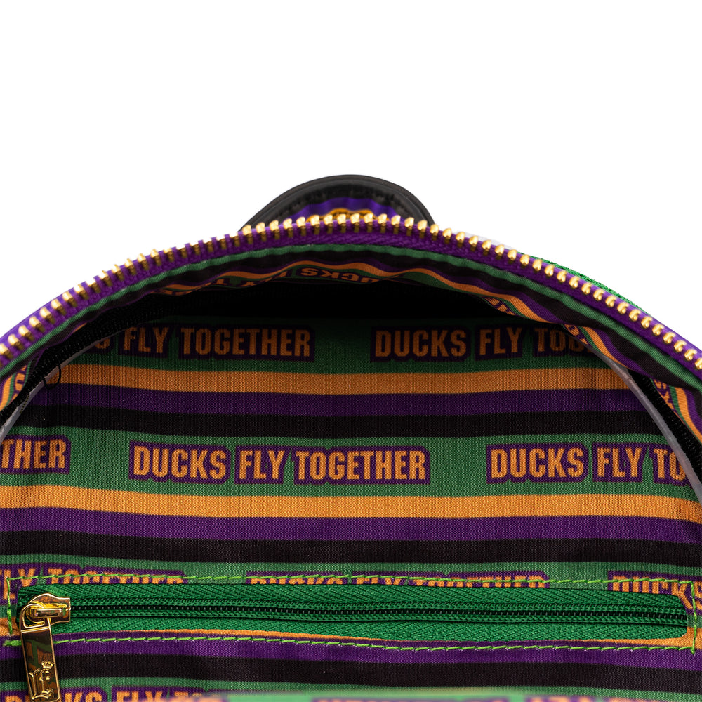 LACC 2021 Virtual Con Exclusive - Disney The Mighty Ducks Cosplay Mini Backpack Inside Lining View-zoom