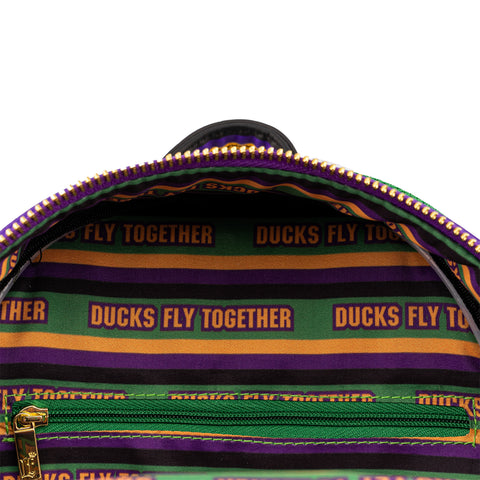 LACC 2021 Virtual Con Exclusive - Disney The Mighty Ducks Cosplay Mini Backpack Inside Lining View