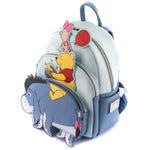 Winnie the Pooh 95th Anniversary Triple Pocket Mini Backpack Top Side View