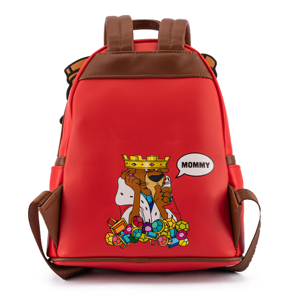 Exclusive - Robin Hood Prince John Cosplay Mini Backpack Back Artwork View-zoom