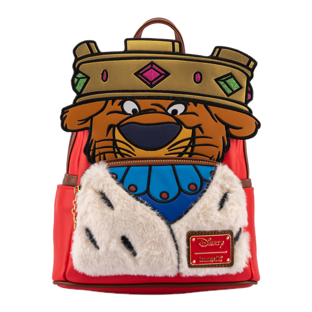 Exclusive - Robin Hood Prince John Cosplay Mini Backpack Front View-zoom