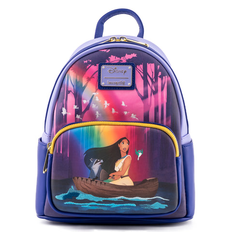Pocahontas Just Around the Riverbend Mini Backpack Front View
