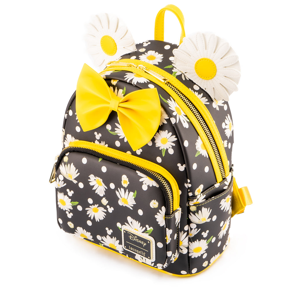Minnie Mouse Daisy Mini Backpack Top Side View-zoom