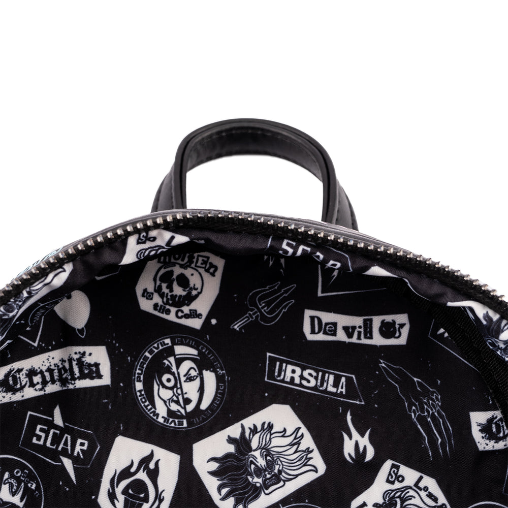 Villains Club Mini Backpack Inside Lining View-zoom