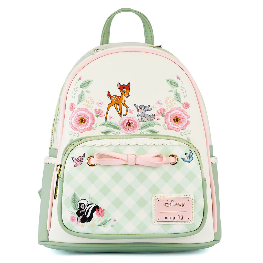 Bambi Spring Time Mini Backpack Front View-zoom