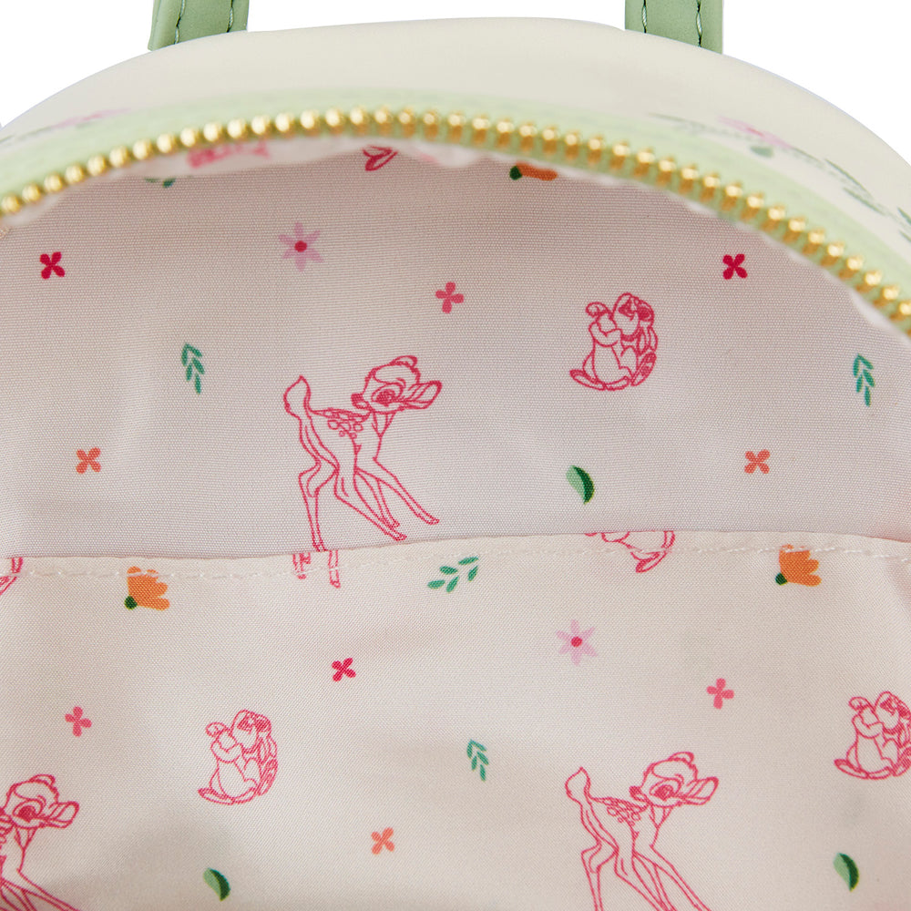 Bambi Spring Time Mini Backpack Inside Lining View-zoom