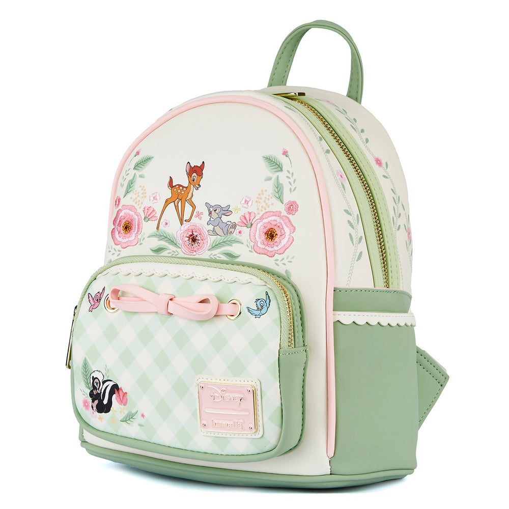 Bambi Spring Time Mini Backpack Side View-zoom