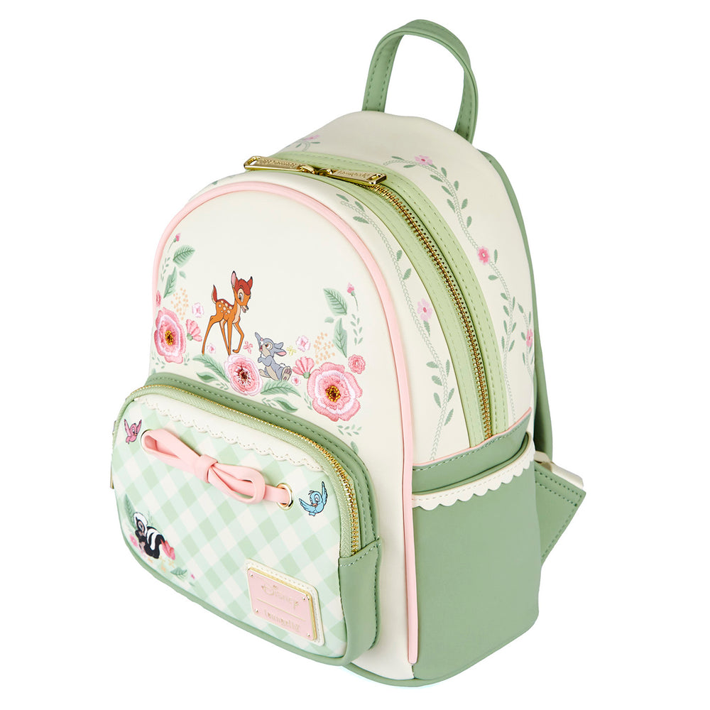 Bambi Spring Time Mini Backpack Top Side View-zoom