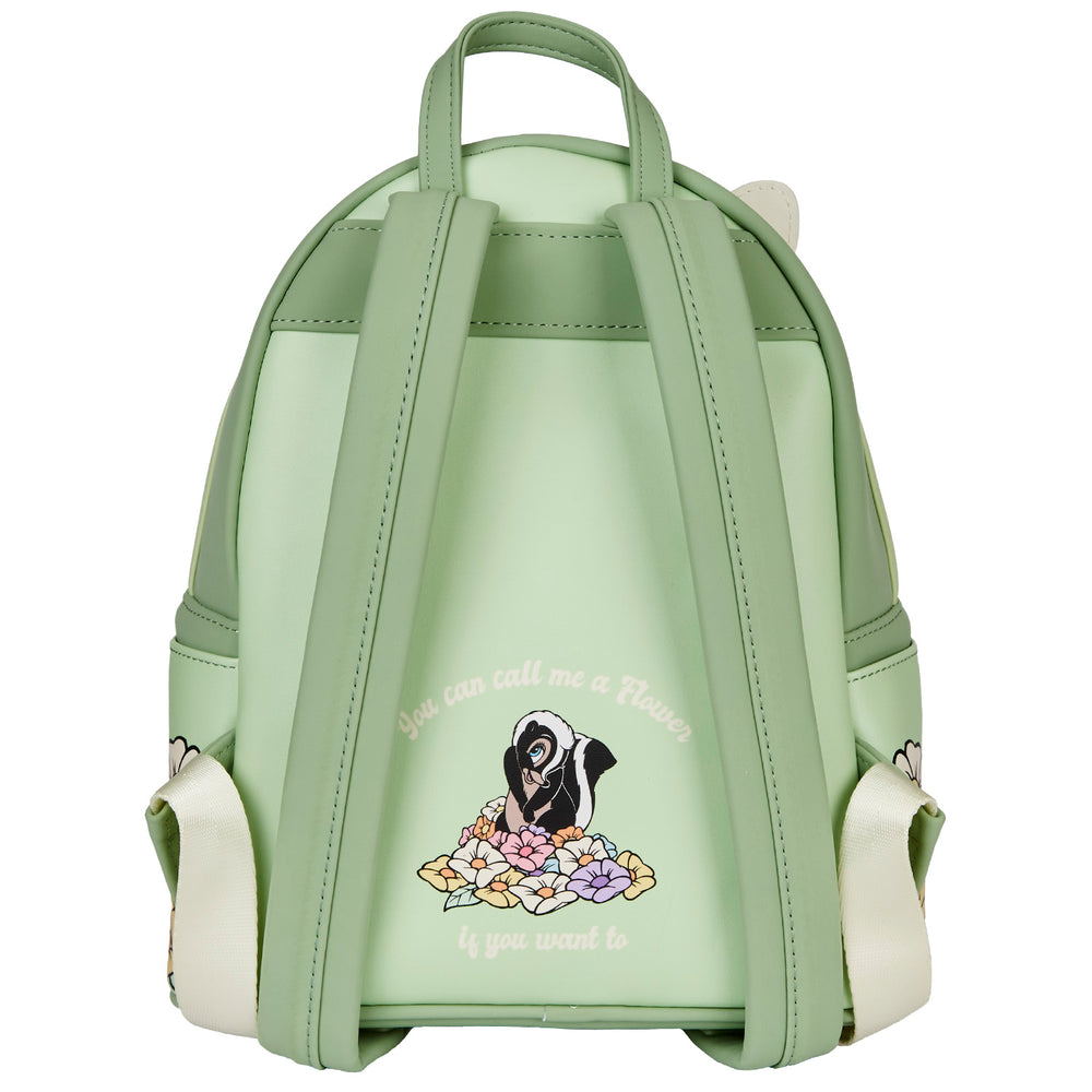 Exclusive - Bambi and Flower Mini Backpack Back View-zoom