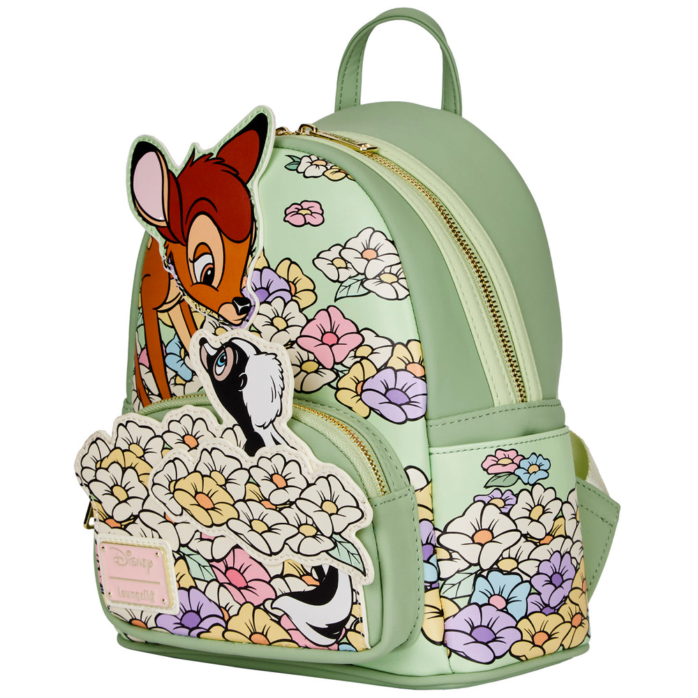 Exclusive - Bambi and Flower Mini Backpack Side View-zoom
