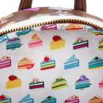 Princess Cakes Mini Backpack Inside Lining View