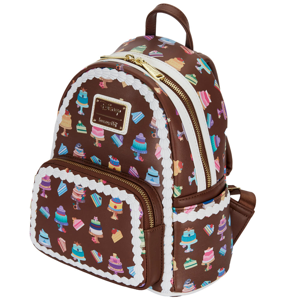 Princess Cakes Mini Backpack Top Side View-zoom
